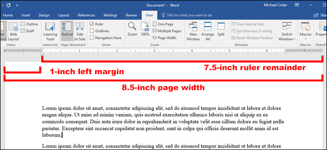 set left and right tab in word version 15 for mac